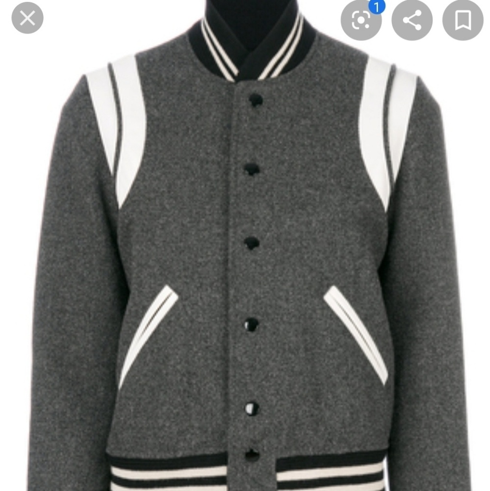 Saint Laurent teddy jacket